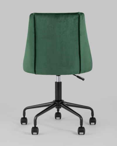Кресло компьютерное Сиана велюр зеленый. Фото №6