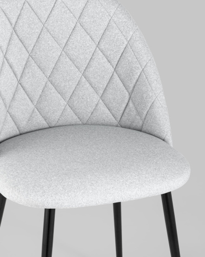 Стул Марсель микровелюр светло-серый. Фото №9