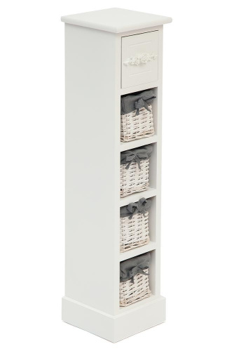 Тумба с 4 корзинами и ящиком Floral 5 mod. HX16-002NS. Фото №2