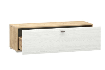 Тумба Snow wood НМ 011.86, Белое дерево, Дуб Бунратти. Фото №2