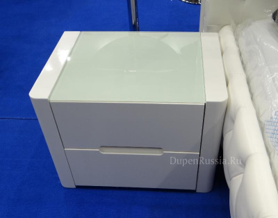 Тумба прикроватная DUPEN M-110 белая. Фото