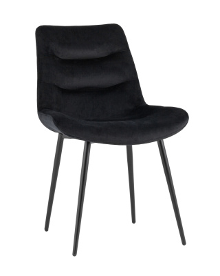 Стул Остин велюр черный. Фото
