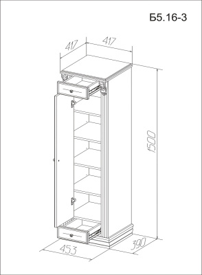 Обувница - стойка Благо 5 Б 5.16-3 фото Обувница - стойка Благо 5 Б 5.16-3. Фото №5