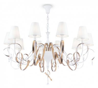 Подвесная люстра Maytoni Intreccio ARM010-10-W фото Подвесная люстра Maytoni Intreccio ARM010-10-W. Фото №2