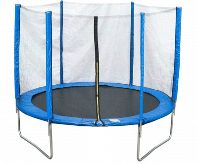 Батут AL-out244 2440 мм, серый, синий. Фото №3