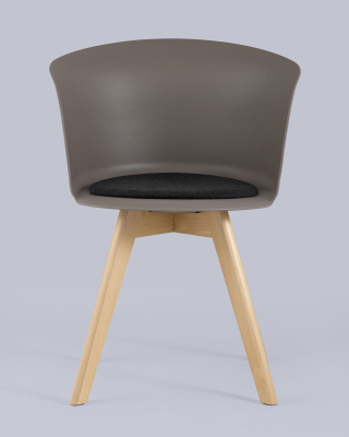 Стул Blossom с подушкой темно-бежевый. Фото