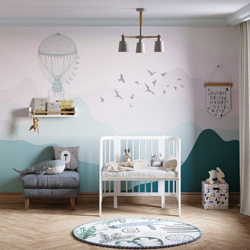 Кроватка Polini kids Simple 105, белый. Фото №7