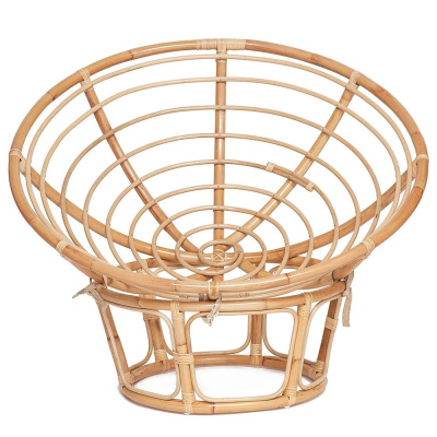 Кресло из ротанга Papasan Ecо P115-1/SP STD + Подушка. Фото