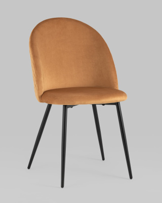 Стул Lilly велюр терракотовый фото Стул Lilly велюр терракотовый. Фото №3