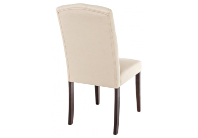 Стул деревянный Menson dark walnut  / fabric cream фото Стул деревянный Menson dark walnut  / fabric cream. Фото №5