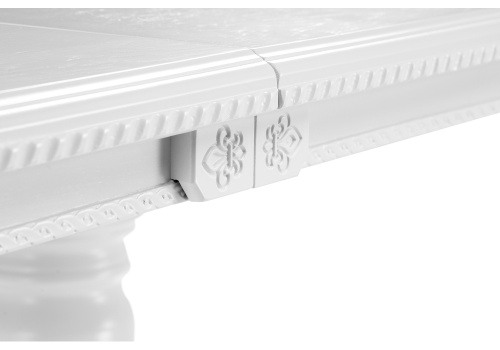 Стол деревянный Эвклаз белый. Фото №7