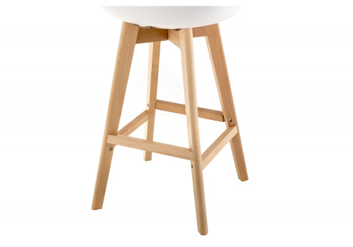 Барный стул Burbon белый. Фото №9