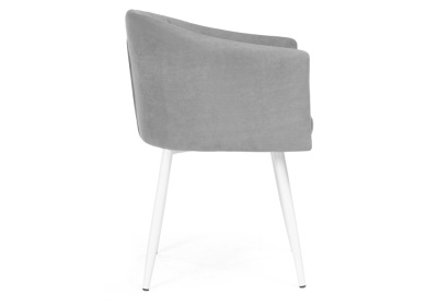Стул Валета светло-серый / белый. Фото