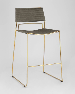 Стул Дэйзи полубарный зеленый. Фото №3