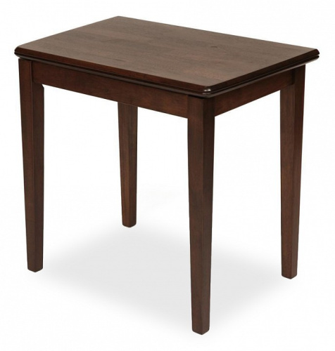 Стол TEMPIO (mod. F-SR3220VD W4)дерево гевея/мдф, 52.5x80(80x105)x76см, walnut (орех). Фото №1