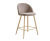Стул полубарный 373B-2 бежевый/дерево. Фото №1