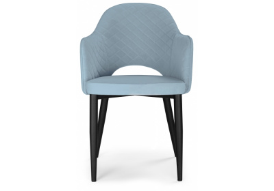Стул Vener light blue / black. Фото