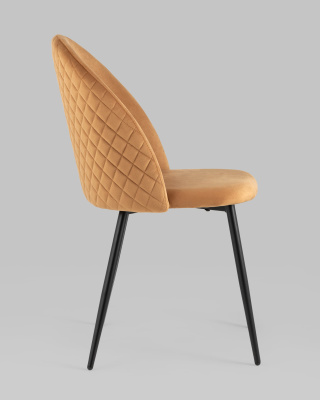 Стул Lilly велюр терракотовый фото Стул Lilly велюр терракотовый. Фото №4