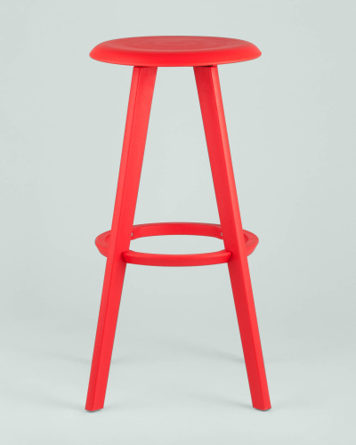 Стул полубарный Меган велюр черный. Фото №4