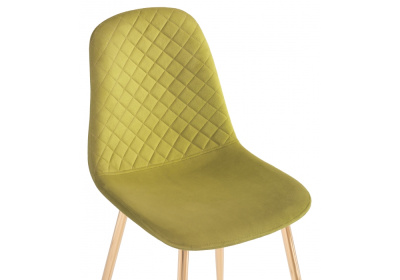 Стул Dabl khaki / gold. Фото