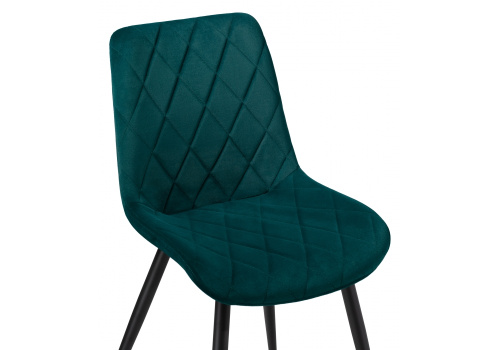 Стул Fox black / green. Фото №5