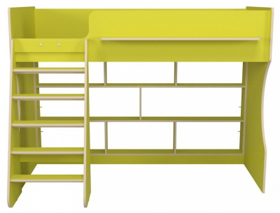Кровать-чердак Р432-П Капризун 1, зеленый. Фото №4